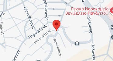Location of business on map
