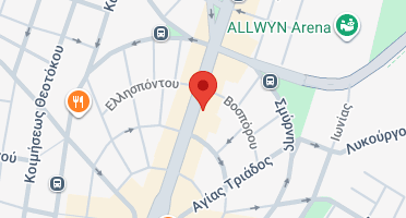 Location of business on map
