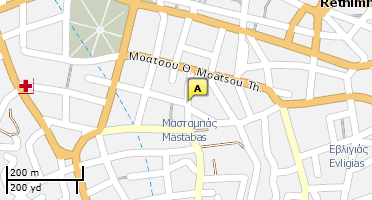 Location of business on map