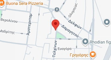Location of business on map