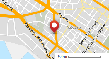 Location of business on map