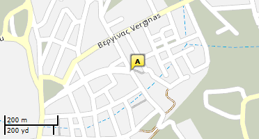 Location of business on map