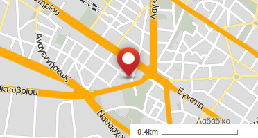 Location of business on map