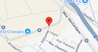 Location of business on map