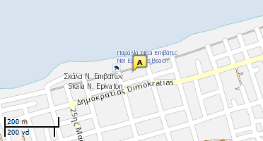 Χάρτης και σημείο της επιχείρησης