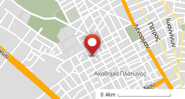 Location of business on map