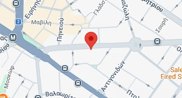 Location of business on map