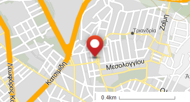Location of business on map
