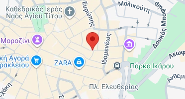 Location of business on map