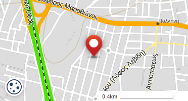 Location of business on map