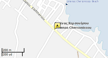 Χάρτης και σημείο της επιχείρησης