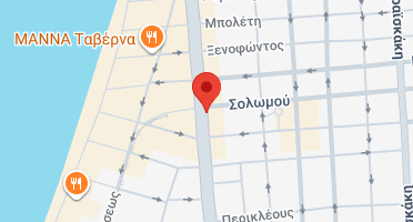 Location of business on map
