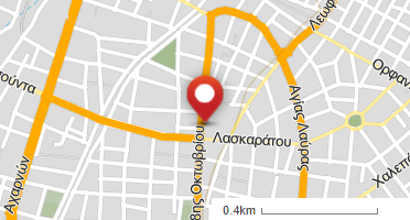 Location of business on map