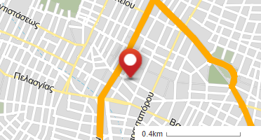 Location of business on map