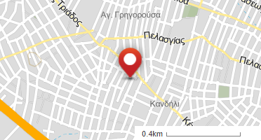 Location of business on map