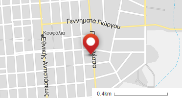 Location of business on map