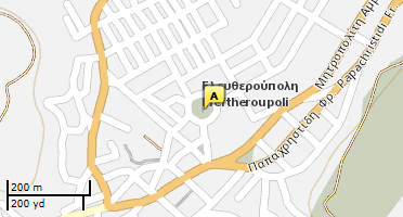 Χάρτης και σημείο της επιχείρησης