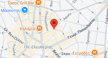 Location of business on map