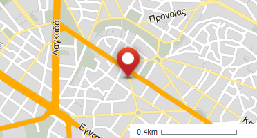 Location of business on map