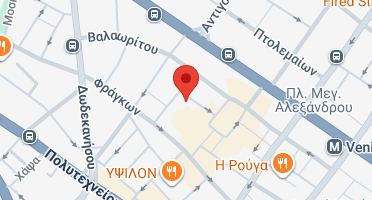 Location of business on map