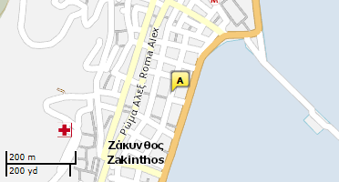 Location of business on map