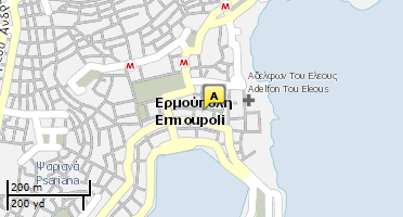 Location of business on map