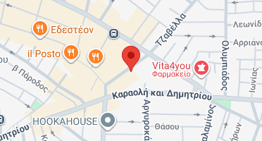Location of business on map
