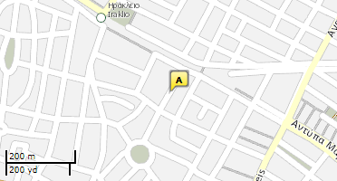 Location of business on map