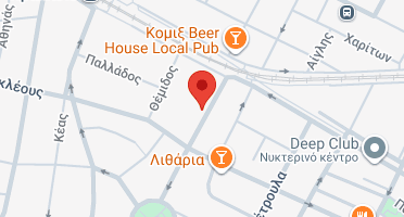 Location of business on map