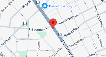 Location of business on map