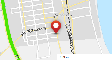 Location of business on map