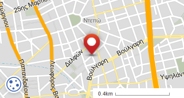 Location of business on map