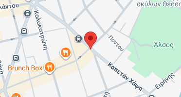 Location of business on map