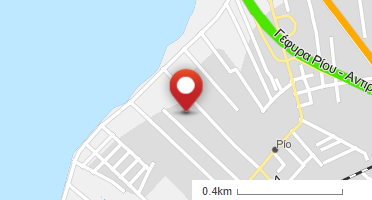 Location of business on map