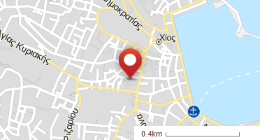 Location of business on map