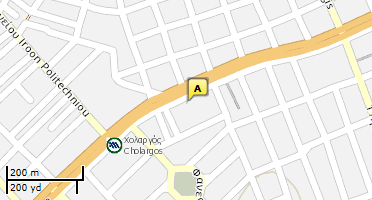 Χάρτης και σημείο της επιχείρησης