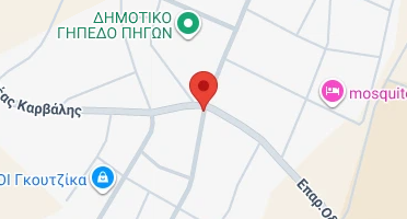 Location of business on map