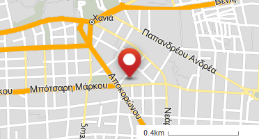 Location of business on map