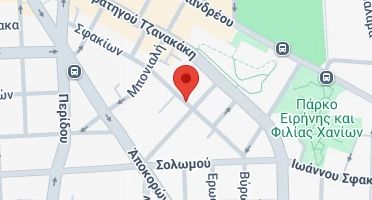 Χάρτης και σημείο της επιχείρησης