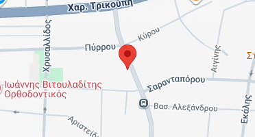 Location of business on map
