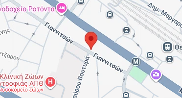 Location of business on map