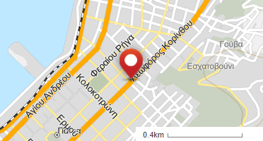 Location of business on map