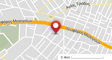Location of business on map