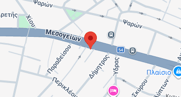 Location of business on map