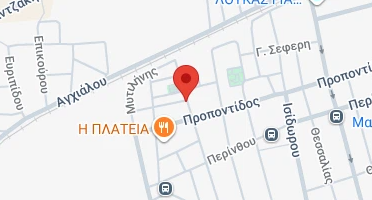Location of business on map