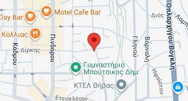 Location of business on map