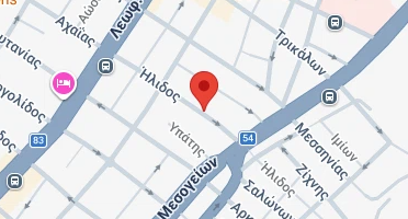 Location of business on map