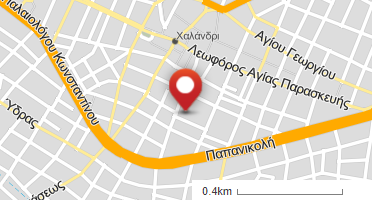 Location of business on map