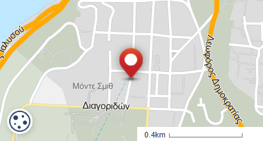 Location of business on map