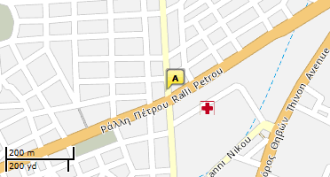 Location of business on map